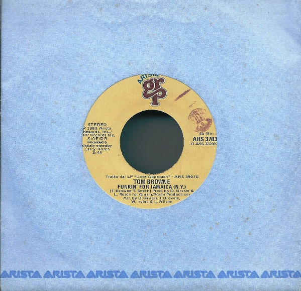 Tom Browne - Funkin' For Jamaica (N.Y.)