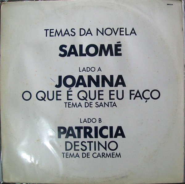 Joanna (9), Patricia Marx - Temas da Novela “Salomé”