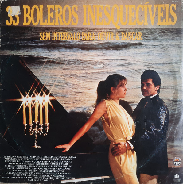 Unknown Artist - 33 Boleros Inesquecíveis Sem Intervalo Para Ouvir E Dançar