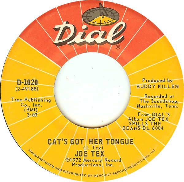 Joe Tex - Cat's Got Her Tongue / Woman Stealer