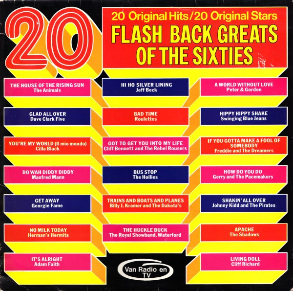 Various - 20 Flash Back Greats Of The Sixties