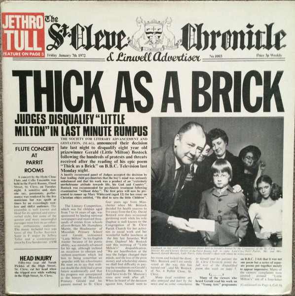 Jethro Tull - Thick As A Brick