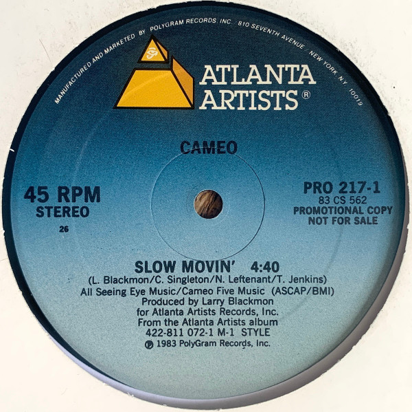 Cameo - Slow Movin'