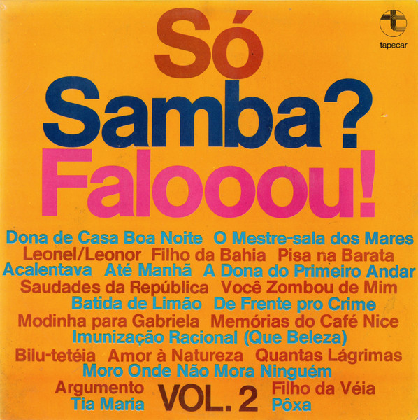 Unknown Artist - Só Samba? Falooou! (Vol. 2)
