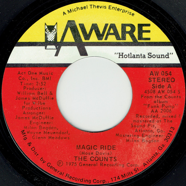 The Counts - Magic Ride