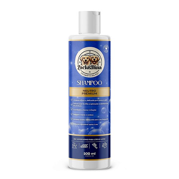 SHAMPOO NEUTRO PREMIUM PRONTO USO - 500 ML