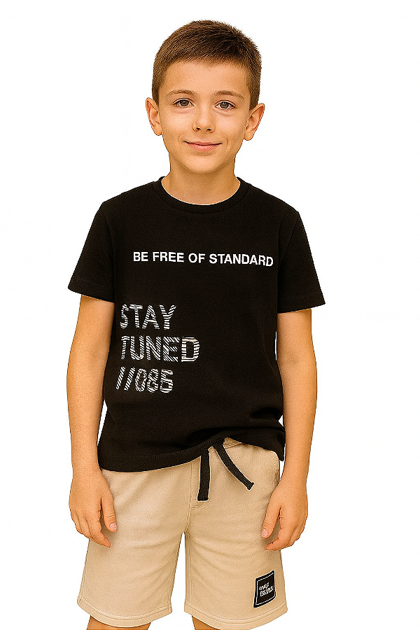 Conjunto Infantil Urban Stay Tuned Estilo Moderno e Conforto Diário