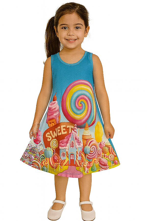 Vestido Infantil Doce Encanto