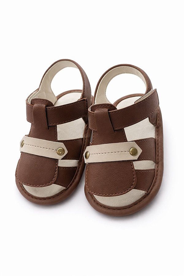 Sandália Infantil Marrom