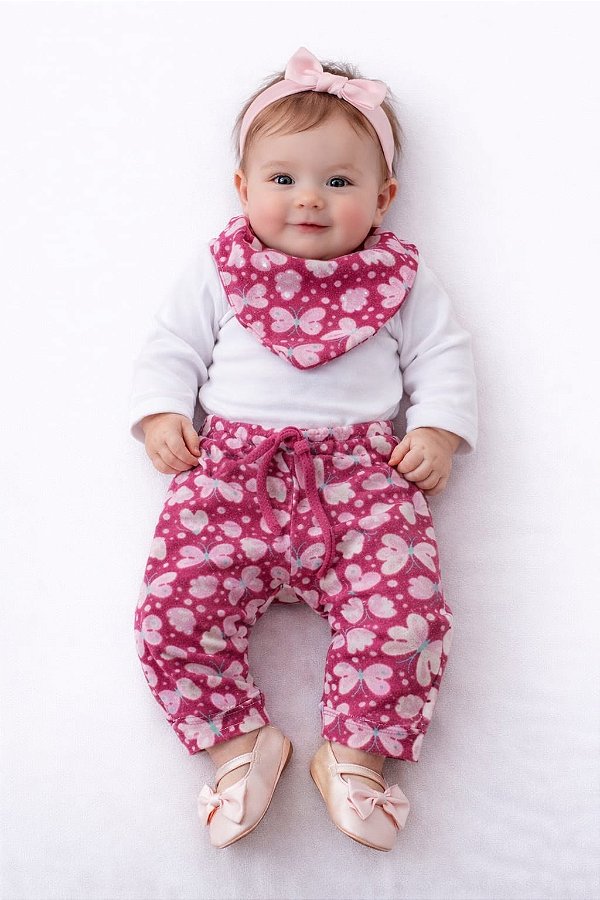 Conjunto Mafessoni Borboletinhas Charmosas
