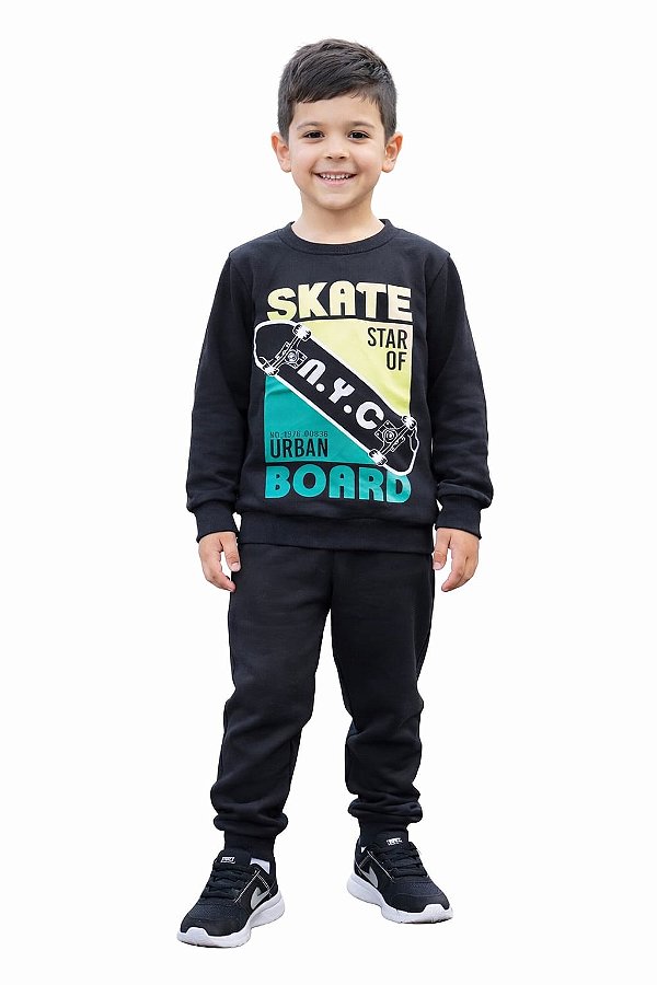 Conjunto Moletom TaitaKids Urban Skate