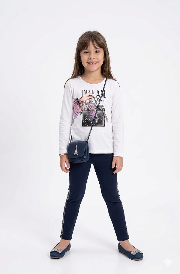 Conjunto Meia Estação Infantil Milon Dream Paris