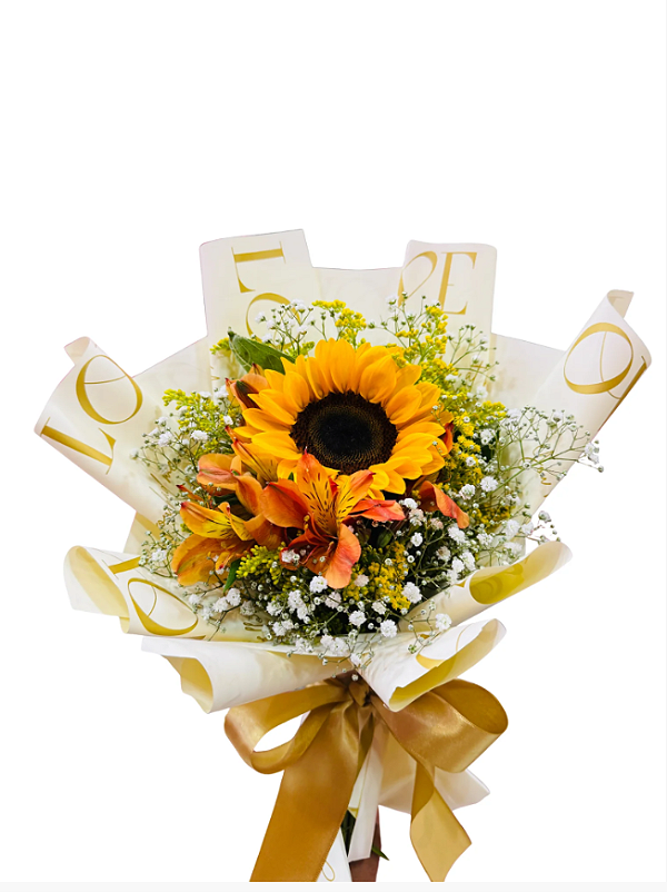 Ramalhete 1 Girassol – Alegria e Luz