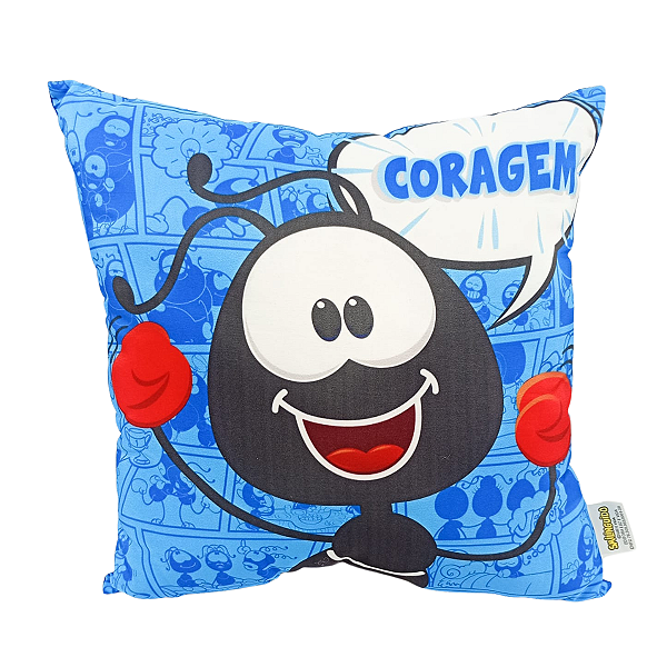 Almofada Smilingüido - Coragem - Luz e Vida