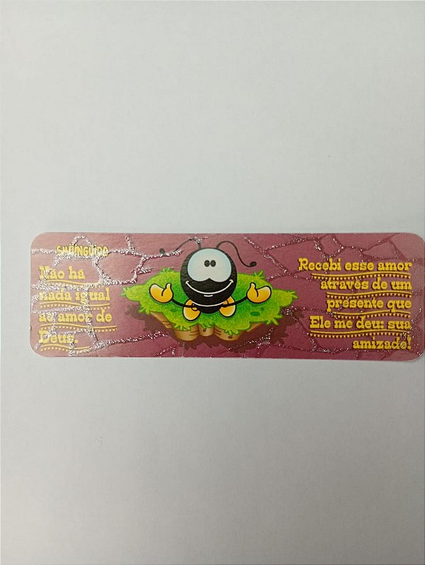 Marca Páginas Mini - Não há Nada Igual - Smilinguido (amizade)  - Pct 50 und