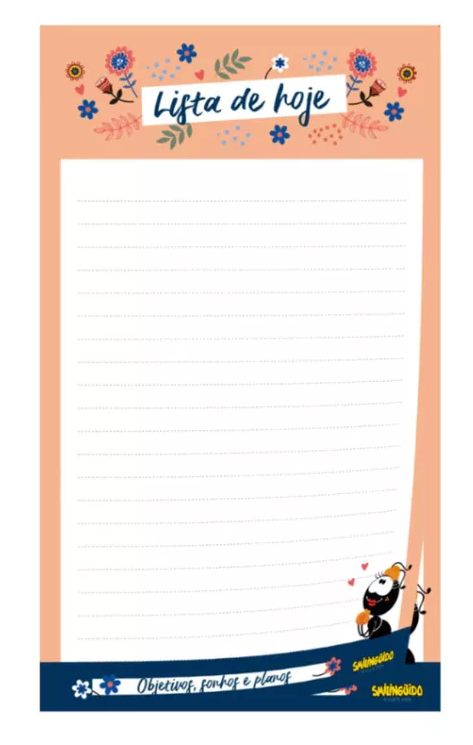 Bloco Lista de Hoje - Faniquita - Salmão