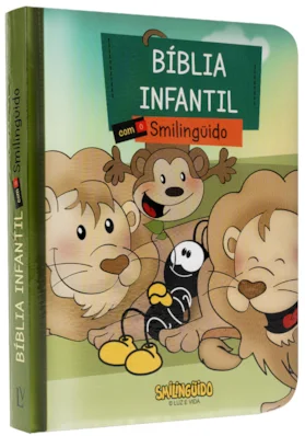 Biblia Infantil Com o Smilinguido (Capa Leão almofadada)