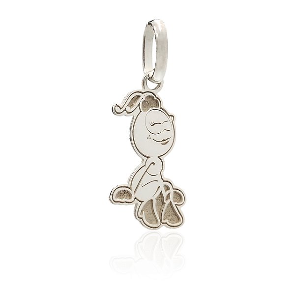 Pingente de Prata Faniquita Sentada - Noble