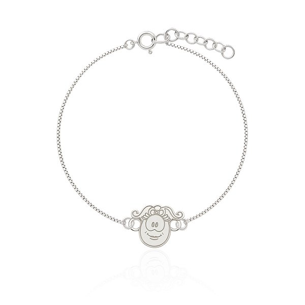 Pulseira de prata Faniquita Rostinho - Noble