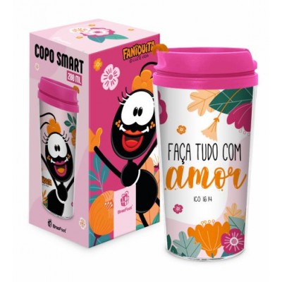 Copo Smart Smilingüido - Faça Tudo Por Amor - Brasfoot