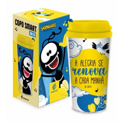 Copo Smart Smilingüido - A alegria - Brasfoot