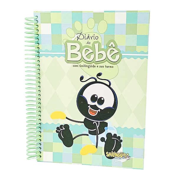 Diário do Bebê Smilinguido - Verde