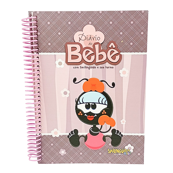 Diário do Bebê Smilinguido - Lilás