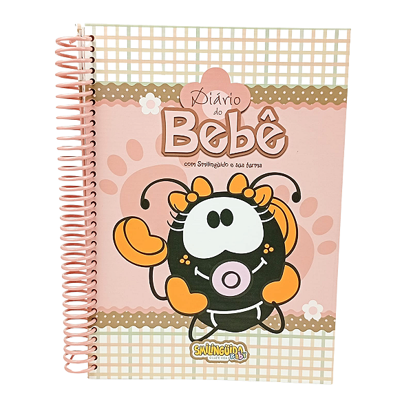 Diário do Bebê Smilingüido - Rosa