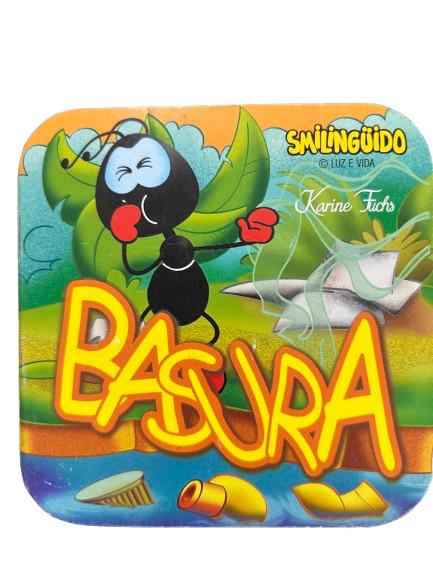 Mini Livro Smilingüido - Basura - Espanhol
