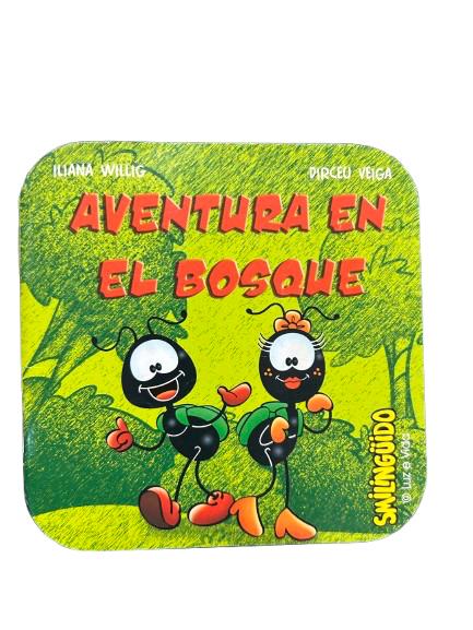 Mini Livro Smilingüido- Aventura en el bosque - Espanhol