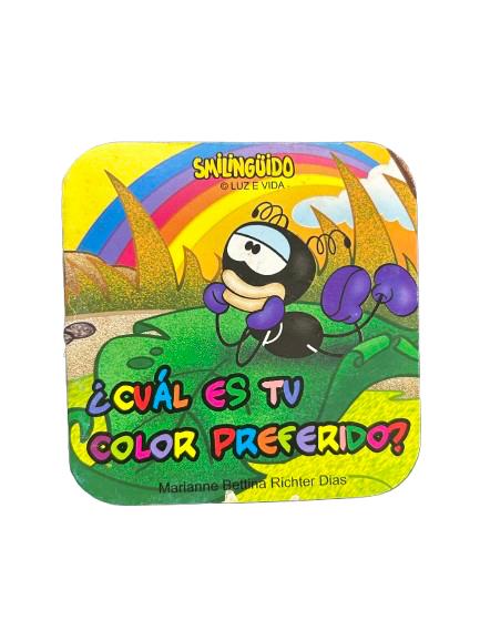 Mini Livro Smilingüido -Cuál es tu color preferido? - Espanhol