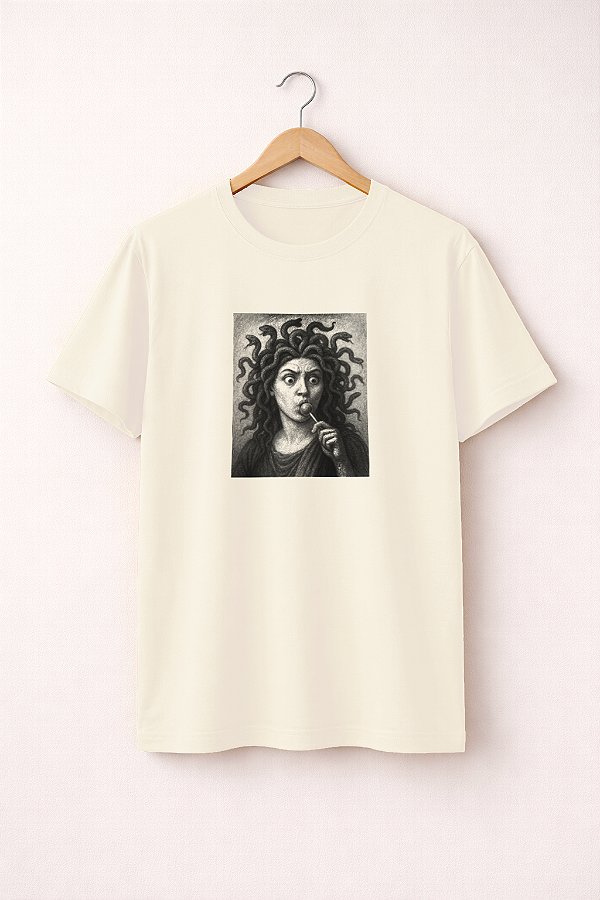 T-shirt Medusa- Off-white