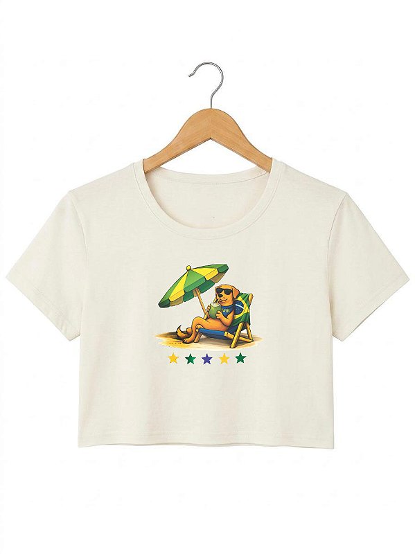 Cropped Caramelo- Off-white