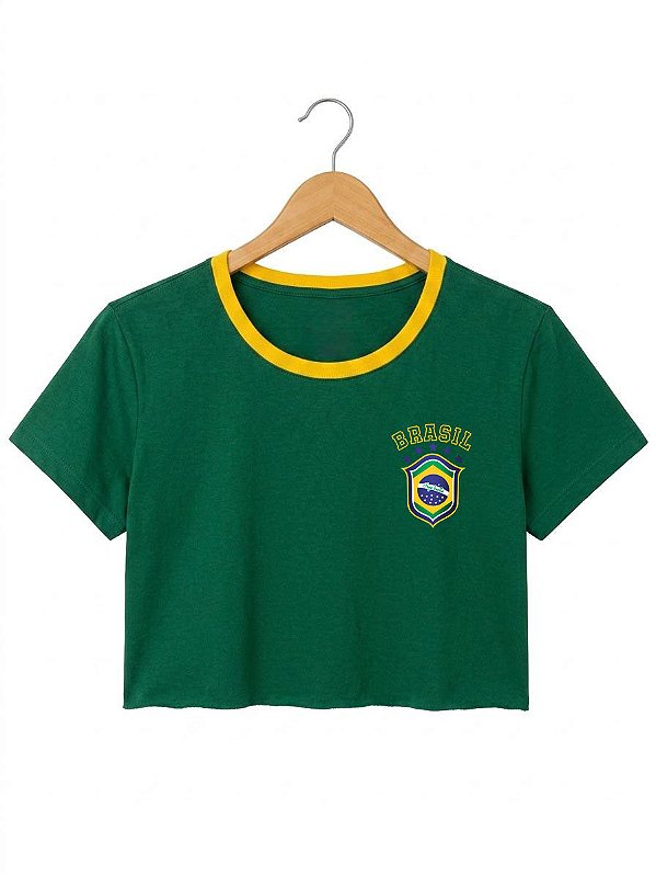 Cropped Escudo- Verde