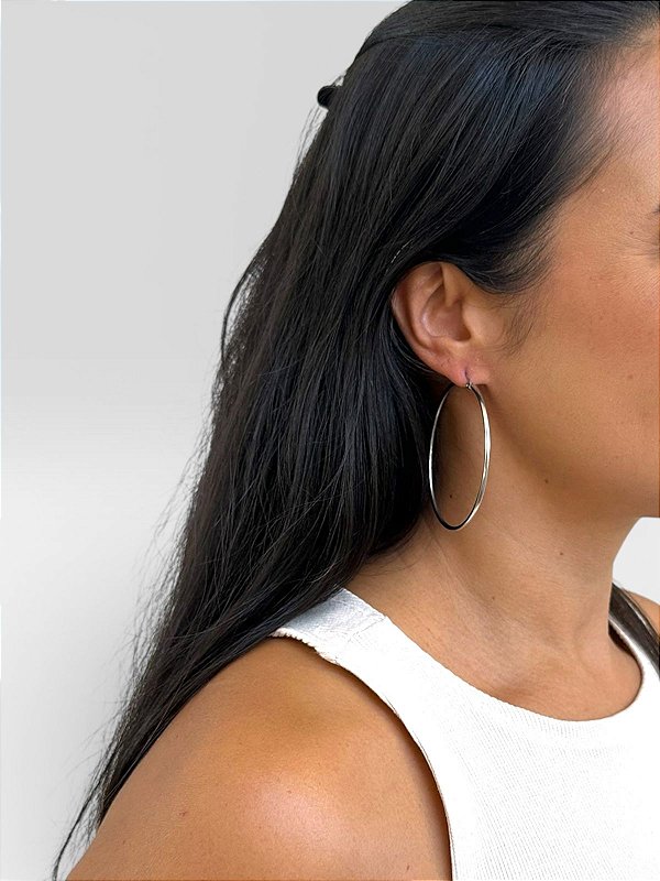 Brinco Argola Fecho Italiano