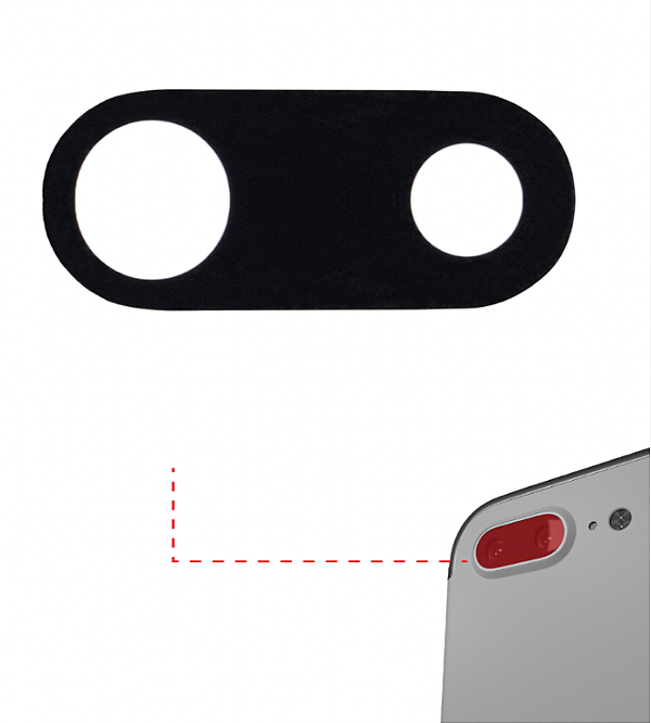 LENTE CAMERA IPHONE 7G/8G PLUS