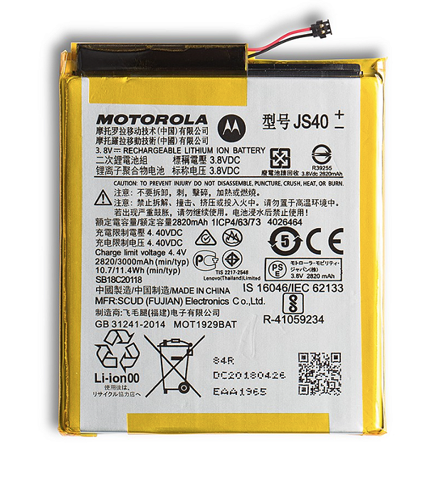 Bateria Motorola Moto Z3 Play XT1929 JS40