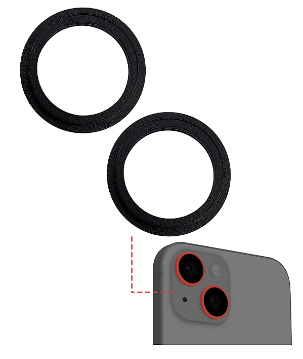 LENTE CAMERA ORIGINAL IPHONE 15