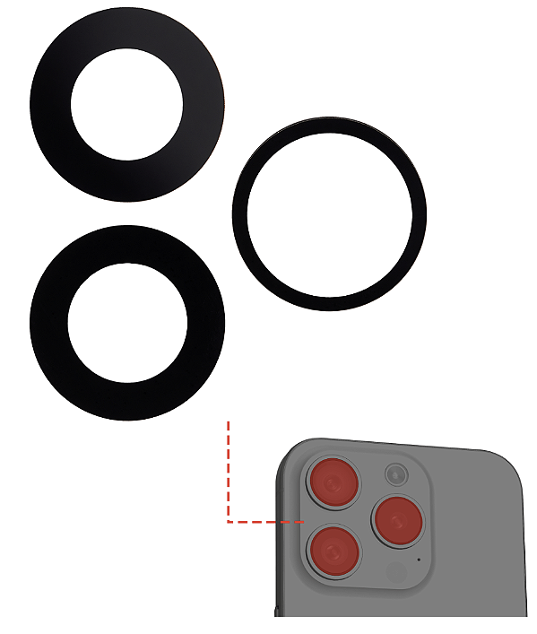 LENTE CAMERA ORIGINAL IPHONE 15 PRO MAX