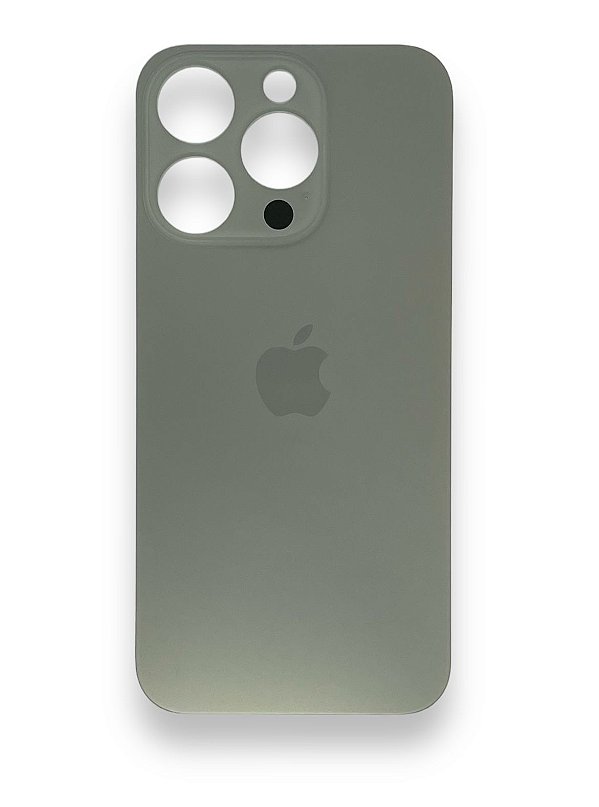 TAMPA TRASEIRA IPHONE 15 PRO MAX NATURAL TITANIUM