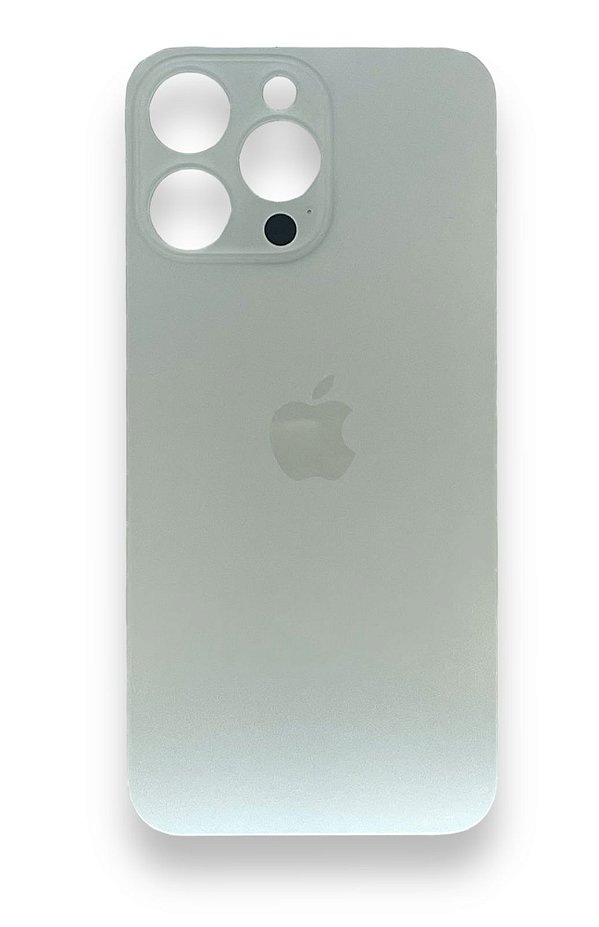 TAMPA TRASEIRA IPHONE 15 PRO MAX BRANCO