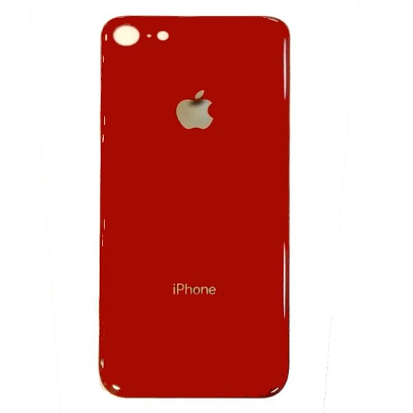 TAMPA TRASEIRA IPHONE 8G VERMELHO