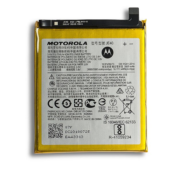 Bateria Motorola Moto One XT1941 / G7 Play XT1952 JE40