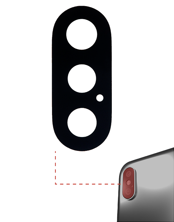 LENTE CAMERA IPHONE XS/XS MAX