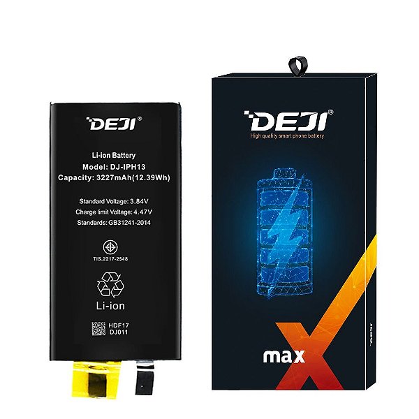 Bateria DEJI iPhone 13 SEM FLEX 3227mAh