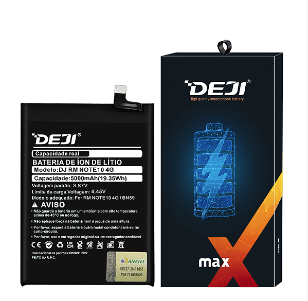 Bateria Deji Xiaomi Redmi Note 10 4G BN59