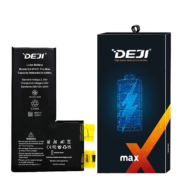 Bateria DEJI iPhone 11 PRO MAX SEM FLEX  3969 mAh