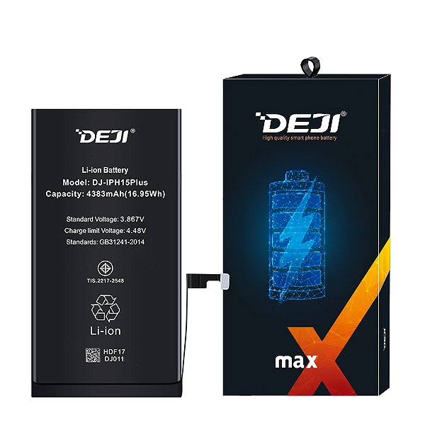 Bateria DEJI iPhone 15 Plus 4383mAh
