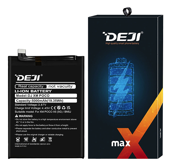 Bateria Deji Xiaomi Redmi Note 12 5G / Poco X5 5G BN5J