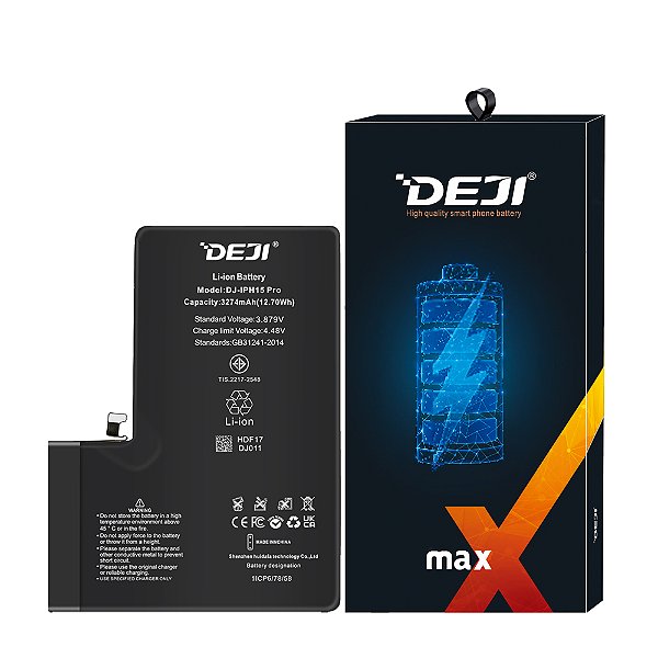 Bateria DEJI Iphone 15 PRO 3274mAh